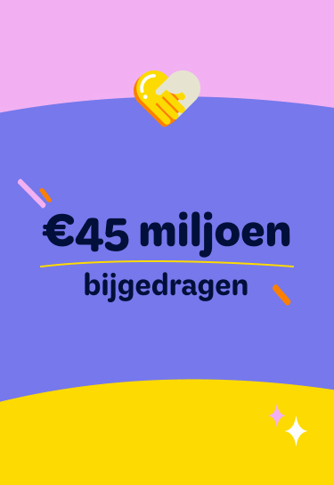 €45 miljoen bijgedragen aan goede doelen - Lot of Happiness