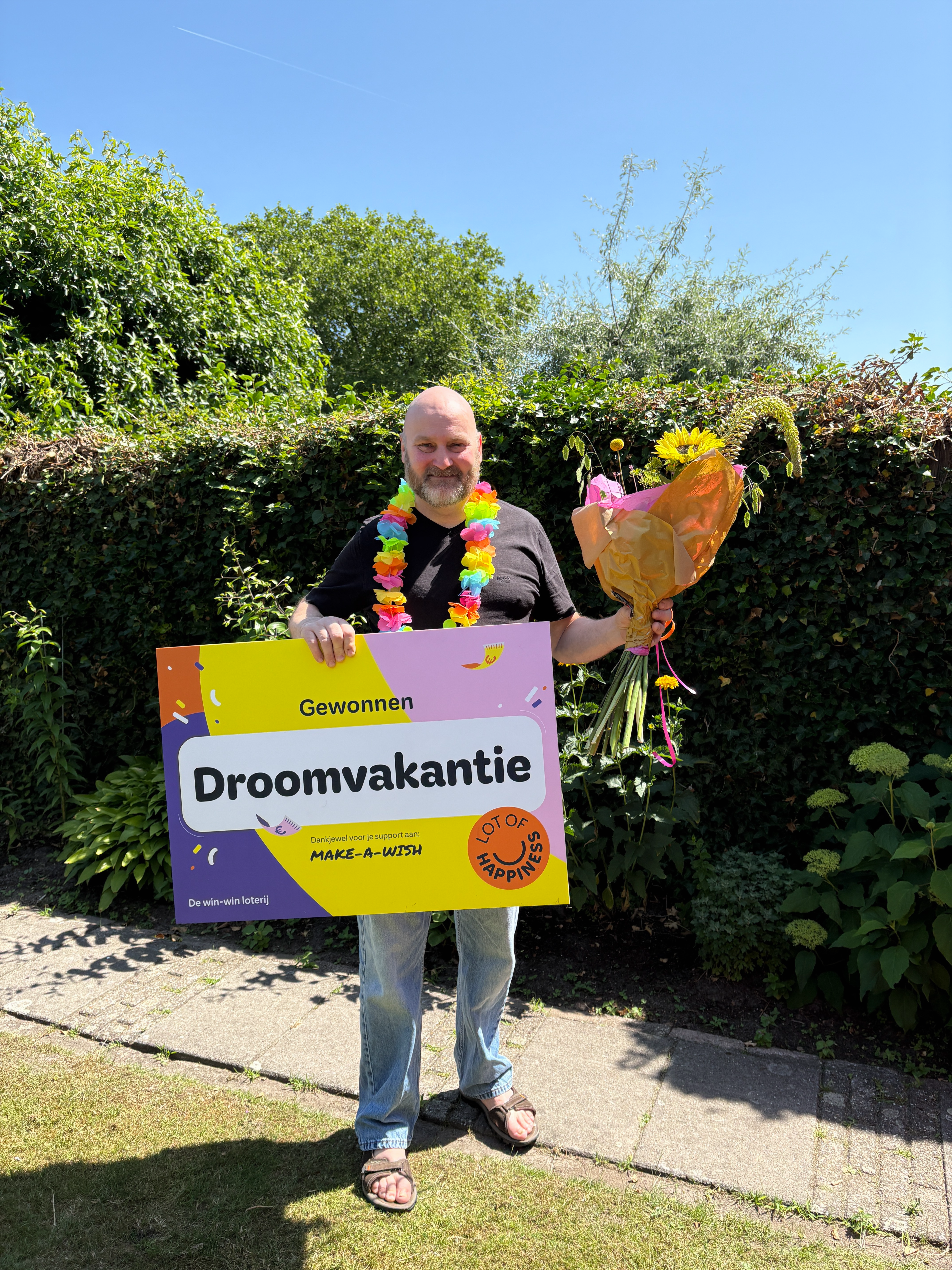 Win-winnaar droomvakantie - Anthony