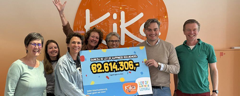 Afdracht 2023 aan Kika - Your Free Lots